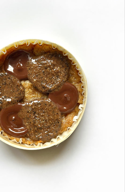 Cookie chaud - Praliné café & Chocolat noir